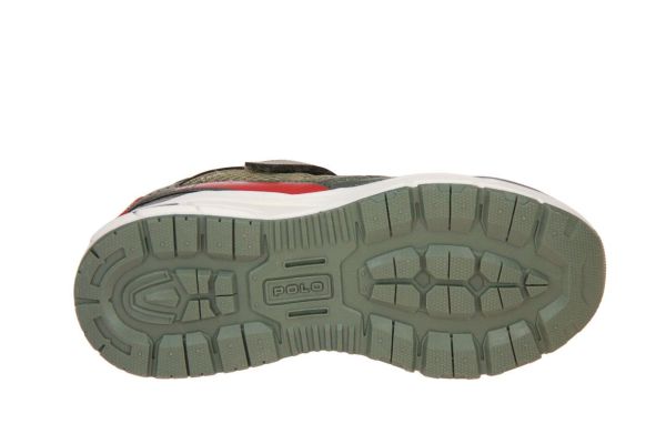 Ralph Lauren Trackster 275 PS Kaki Sneaker  (RL05872320) - Caramel (Sint-Job-in-’t-Goor)