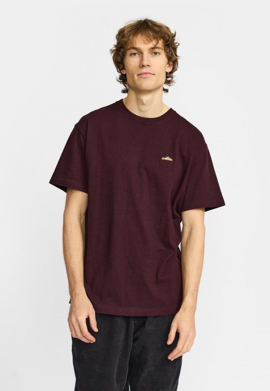 Revolution T-shirt Ski Burgundy  (1461 ski burgundy) - Caramel (Sint-Job-in-’t-Goor)