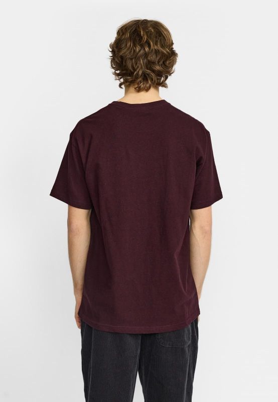 Revolution T-shirt Ski Burgundy  (1461 ski burgundy) - Caramel (Sint-Job-in-’t-Goor)