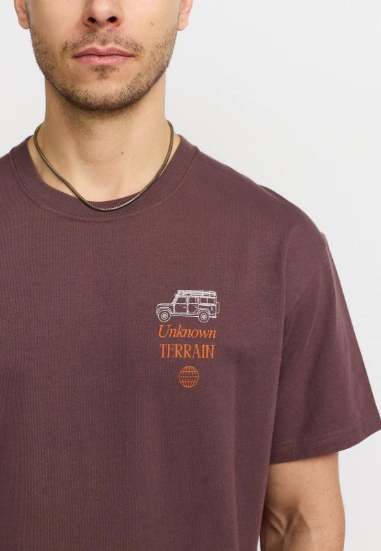 Revolution T-Shirt Ter Dustpurple  (1464 TER Dustpurple) - Caramel (Sint-Job-in-’t-Goor)