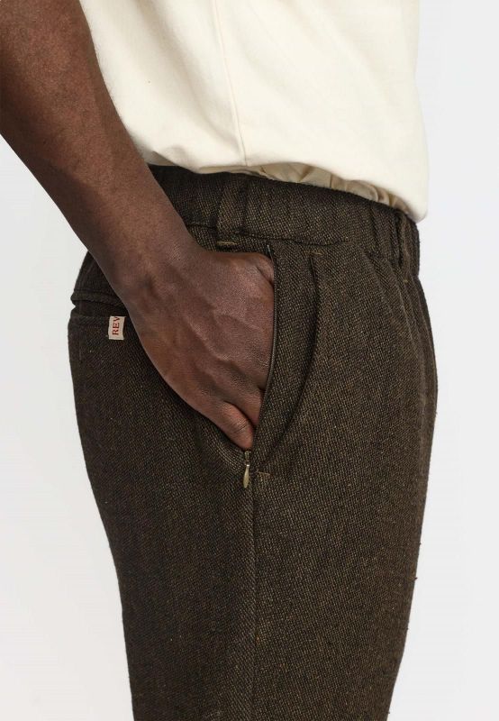 Revolution Casual Trousers Army  (5894 army) - Caramel (Sint-Job-in-’t-Goor)