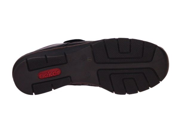 Rieker Zwarte Schoen  (537C0-00) - Caramel (Sint-Job-in-’t-Goor)