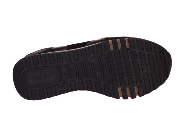 Rieker Sneaker Zwart G-leest  (49010-00) - Caramel (Sint-Job-in-’t-Goor)