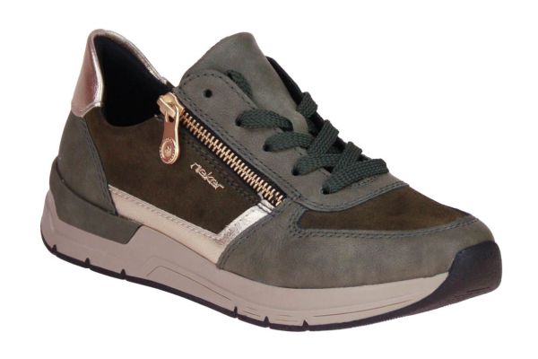 Rieker Sneaker Groen  (58902-54) - Caramel (Sint-Job-in-’t-Goor)