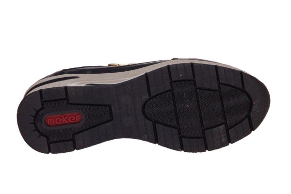 Rieker Sneaker Zwart  (N9301-00) - Caramel (Sint-Job-in-’t-Goor)