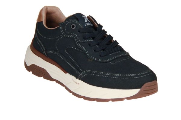 Rieker Sneaker Blauw  (06100-14) - Caramel (Sint-Job-in-’t-Goor)