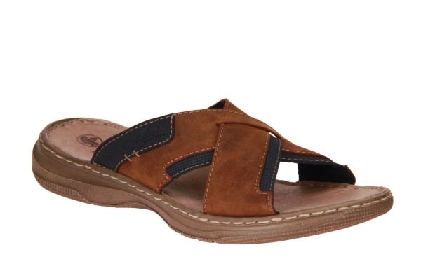 Rieker Slipper Bruin  (21493-22) - Caramel (Sint-Job-in-’t-Goor)