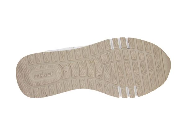 Rieker Witte Sneaker G-leest  (49010-80) - Caramel (Sint-Job-in-’t-Goor)
