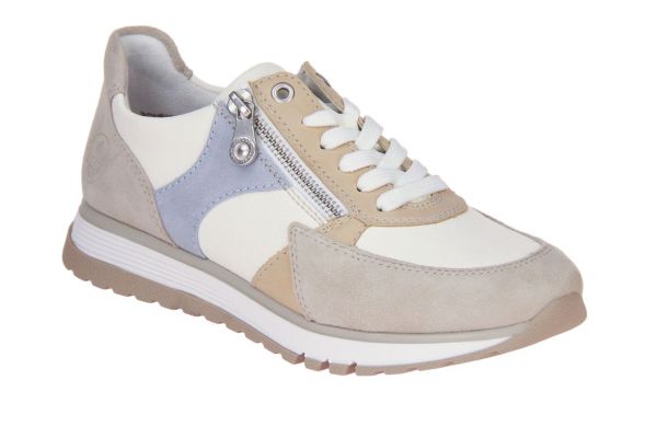 Rieker Sneaker Wit-Multi  (49010-81) - Caramel (Sint-Job-in-’t-Goor)