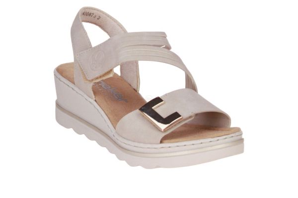Rieker Sandaal Beige  (67410-62) - Caramel (Sint-Job-in-’t-Goor)