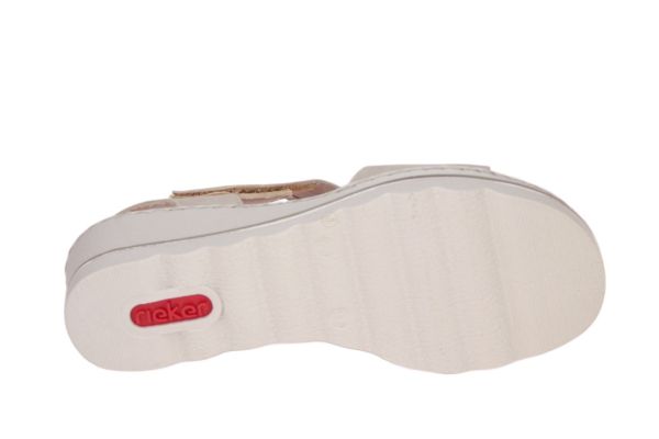 Rieker Sandaal Beige  (67410-62) - Caramel (Sint-Job-in-’t-Goor)