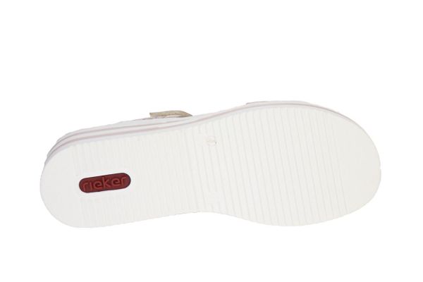 Rieker Roze Slipper  (V0200-90) - Caramel (Sint-Job-in-’t-Goor)