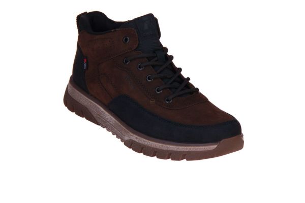 Rieker Gore-tex Sneakers - Donkerbruin  (B9303-25) - Caramel (Sint-Job-in-’t-Goor)