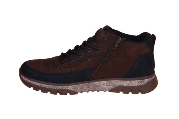 Rieker Gore-tex Sneakers - Donkerbruin  (B9303-25) - Caramel (Sint-Job-in-’t-Goor)