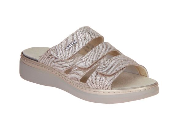 Rohde Slipper Beige Snake  (5221-12) - Caramel (Sint-Job-in-’t-Goor)