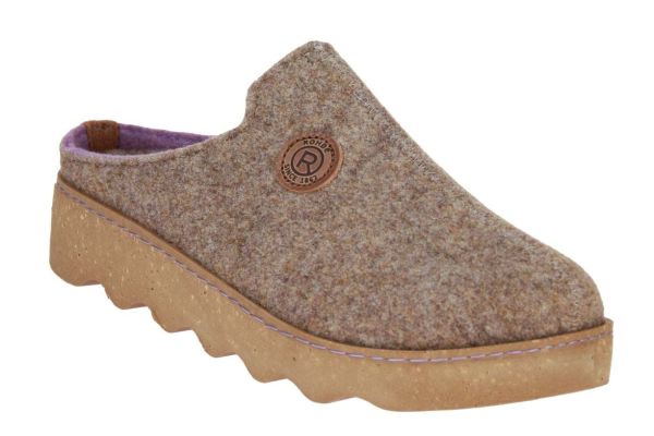 Rohde Pantoffel Bruin  (6120-17) - Caramel (Sint-Job-in-’t-Goor)
