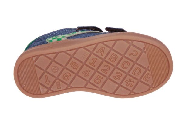 Romagnoli Velcroschoen Blauw  (7180R-002) - Caramel (Sint-Job-in-’t-Goor)