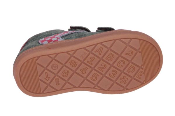 Romagnoli Velcroschoen Groen  (7180R-084) - Caramel (Sint-Job-in-’t-Goor)