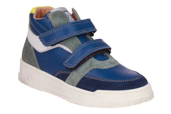 Romagnoli Velcroschoen Blauw  (7300F-086) - Caramel (Sint-Job-in-’t-Goor)