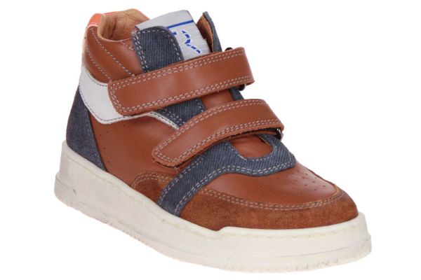 Romagnoli Velcroschoen Cognac  (7300F-038) - Caramel (Sint-Job-in-’t-Goor)