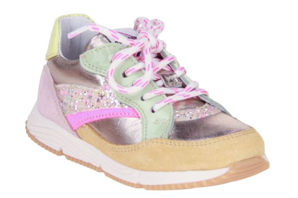 Romagnoli Sneaker Goud-Multi  (8161-R024) - Caramel (Sint-Job-in-’t-Goor)