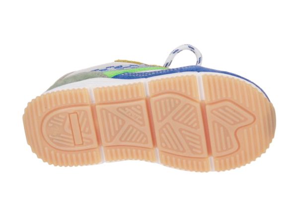 Romagnoli Sneaker Offwhite-Blauw  (8161-R128) - Caramel (Sint-Job-in-’t-Goor)