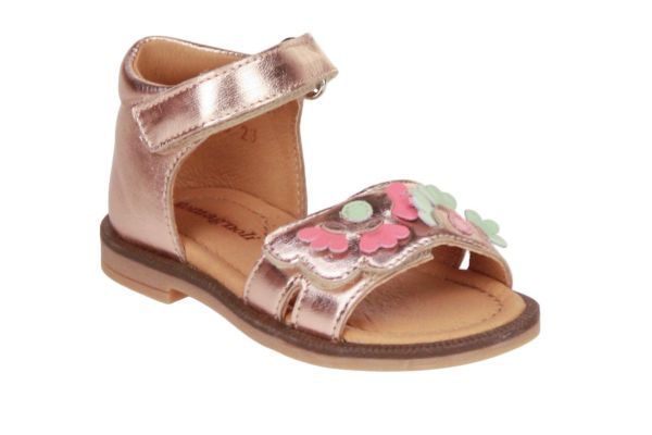 Romagnoli Sandaal Metallic Roze  (8528-R071) - Caramel (Sint-Job-in-’t-Goor)