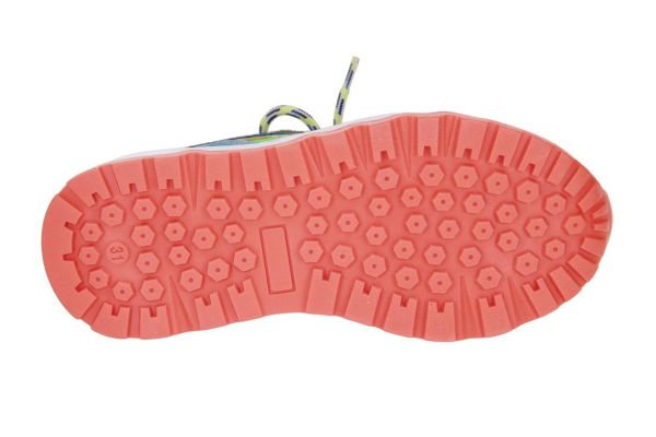 Romagnoli Sneaker Blauw-Groen  (8638-R050) - Caramel (Sint-Job-in-’t-Goor)