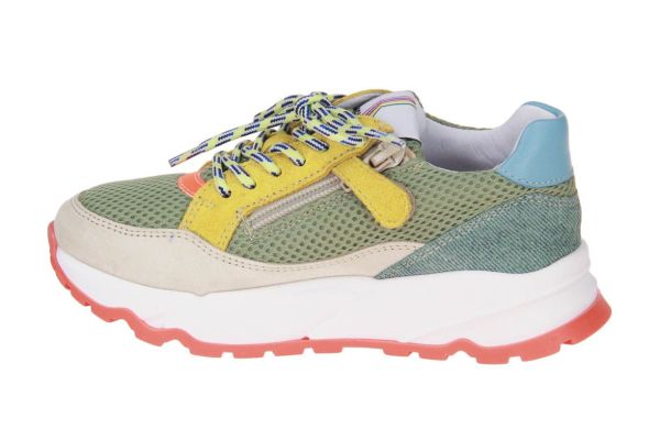 Romagnoli Sneaker Groen  (8638-R084) - Caramel (Sint-Job-in-’t-Goor)