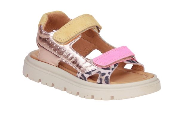 Romagnoli Sandaal Metallic Roze  (8669-R071) - Caramel (Sint-Job-in-’t-Goor)