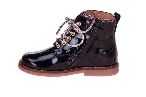 Romagnoli Veterboot Lak Zwart  (9089-F001) - Caramel (Sint-Job-in-’t-Goor)