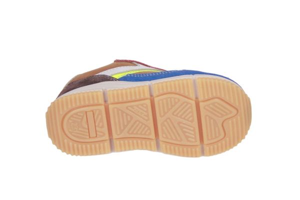 Romagnoli Sneaker Camel-Blauw  (9099-R038) - Caramel (Sint-Job-in-’t-Goor)