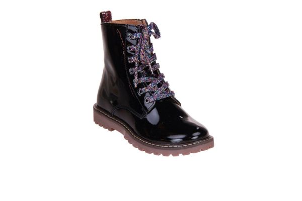 Romagnoli Veterboot Zwart  (9502-F001) - Caramel (Sint-Job-in-’t-Goor)