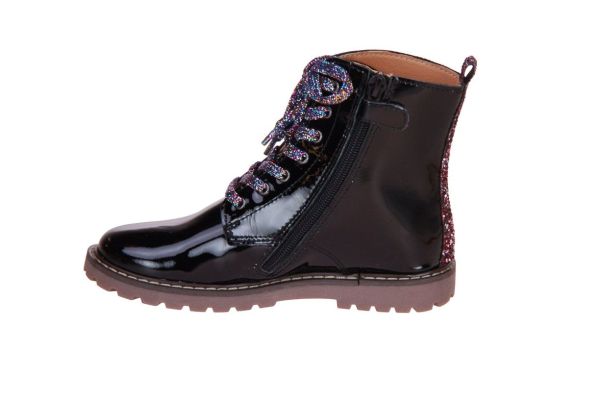 Romagnoli Veterboot Zwart  (9502-F001) - Caramel (Sint-Job-in-’t-Goor)