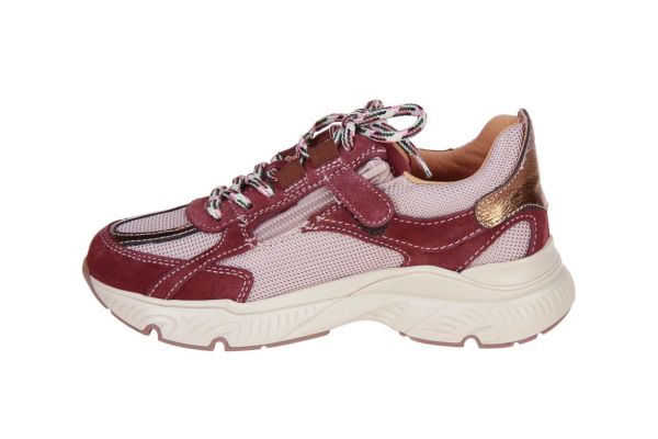 Romagnoli Sneaker Bordeaux-Roze  (9805-R047) - Caramel (Sint-Job-in-’t-Goor)