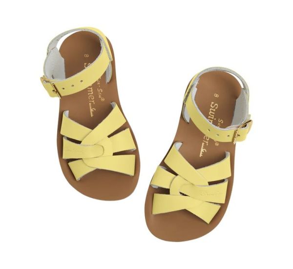 Salt Water Kids Sandal Swimmer Butter Yellow  (SWIMMER-BUTTER) - Caramel (Sint-Job-in-’t-Goor)