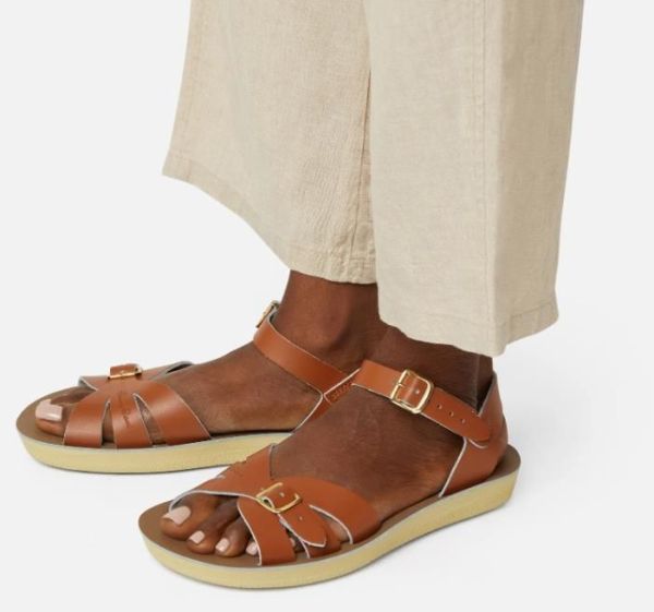Salt Water Sandals Boardwalk Tan  (BOARDWALK TAN) - Caramel (Sint-Job-in-’t-Goor)