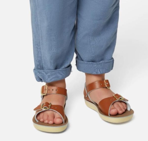 Salt Water Sandals Surfer Tan  (SURFER TAN) - Caramel (Sint-Job-in-’t-Goor)