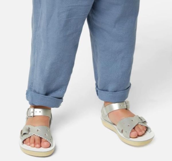Salt Water Sandals Sweetheart Silver  (SWEETHEART SILVER) - Caramel (Sint-Job-in-’t-Goor)