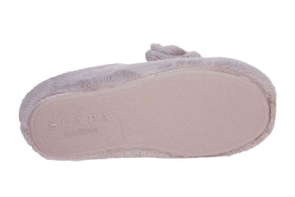 Scapa Montblanc Pantoffel Roze Strik  (21/06068017-253) - Caramel (Sint-Job-in-’t-Goor)