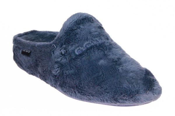 Scapa Montblanc Pantoffel Jeansblauw  (21/06700226-773) - Caramel (Sint-Job-in-’t-Goor)