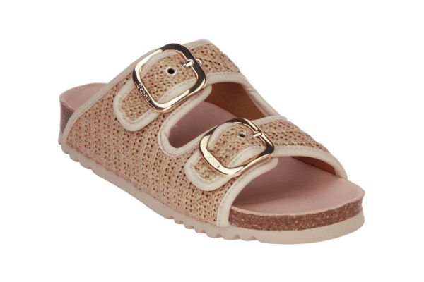 Scholl Noelle Raffia Beige  (F00906 BEIGE) - Caramel (Sint-Job-in-’t-Goor)
