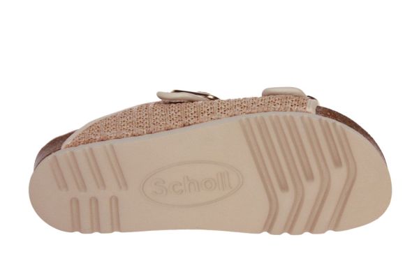 Scholl Noelle Raffia Beige  (F00906 BEIGE) - Caramel (Sint-Job-in-’t-Goor)
