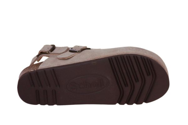 Scholl Fae Backstrap Dark Beige  (F32417 BEIGE SCURO) - Caramel (Sint-Job-in-’t-Goor)