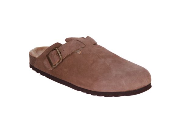 Scholl Olivier Slipper Wol - Taupe  (F32575 TAUPE) - Caramel (Sint-Job-in-’t-Goor)