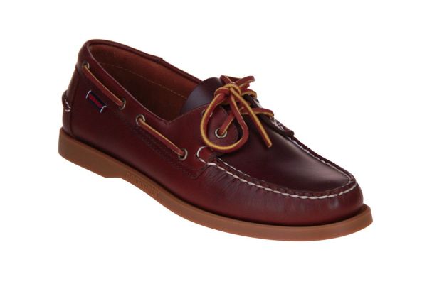 Sebago Docksides Portland Waxed Brown-Honey  (7000GA0-A20) - Caramel (Sint-Job-in-’t-Goor)