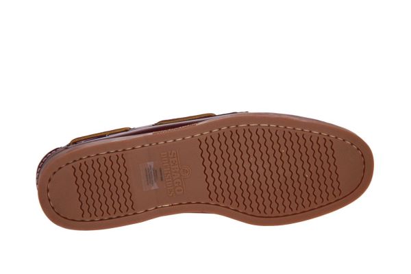 Sebago Docksides Portland Waxed Brown-Honey  (7000GA0-A20) - Caramel (Sint-Job-in-’t-Goor)