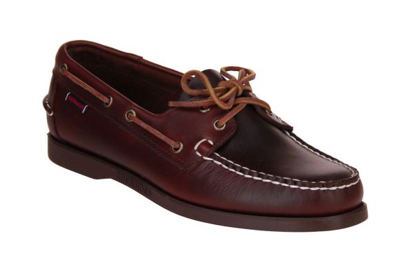 Sebago MS Docksides Portland Waxed Dark Brown  (70000G0-925) - Caramel (Sint-Job-in-’t-Goor)