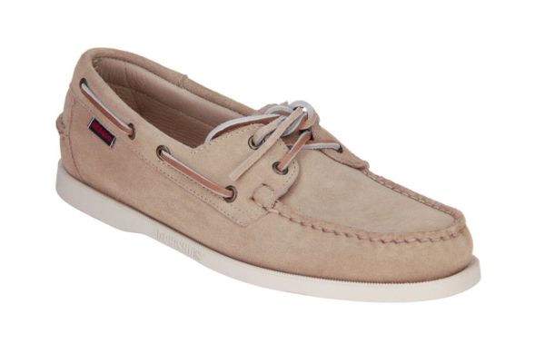 Sebago Dockside Portland Brown/Taupe Flesh Out  (7111PTW-910) - Caramel (Sint-Job-in-’t-Goor)