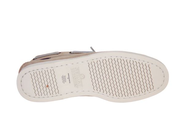 Sebago Dockside Portland Brown/Taupe Flesh Out  (7111PTW-910) - Caramel (Sint-Job-in-’t-Goor)